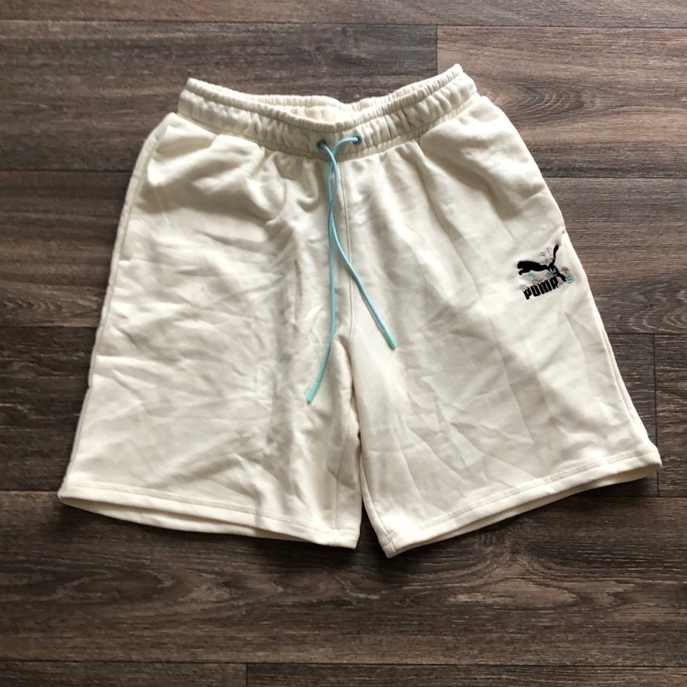 Puma Women's Floral Sweatshorts
